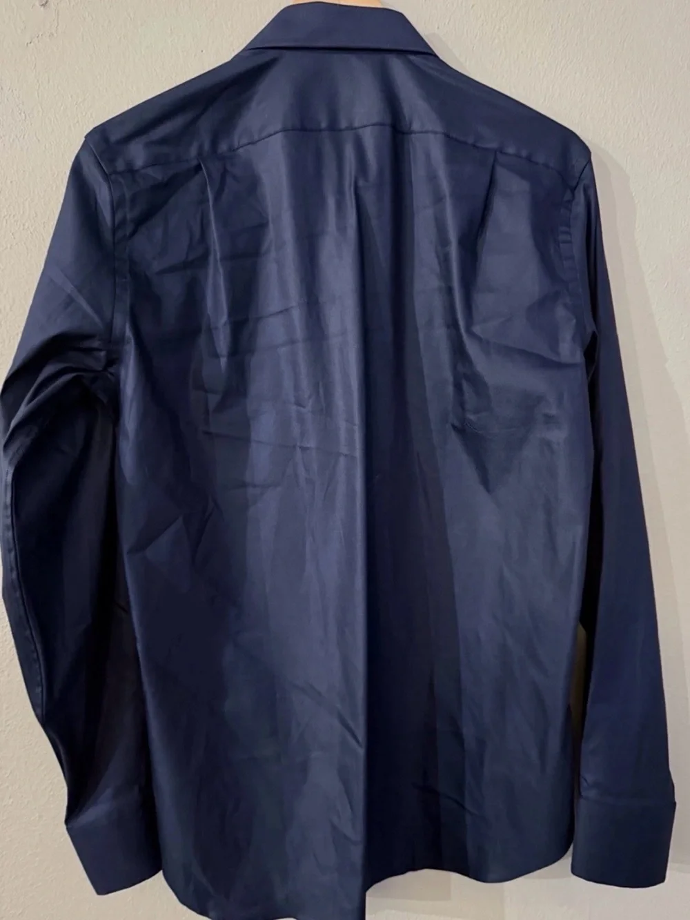 J. Crew Men's Navy Dress Shirt
